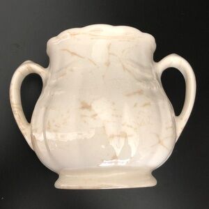 Vintage Stained Ironstone Sugar Bowl Royal Staffordshire Wilkinson Ltd.